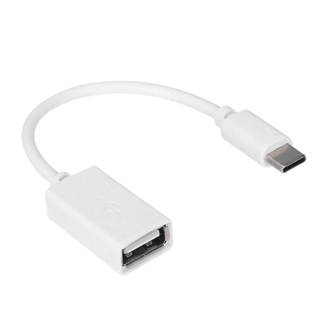 Hytech HY-X112 Beyaz Usb Dişi To Type-C Erkek Otg Çevirici - Seyyar Elektronik