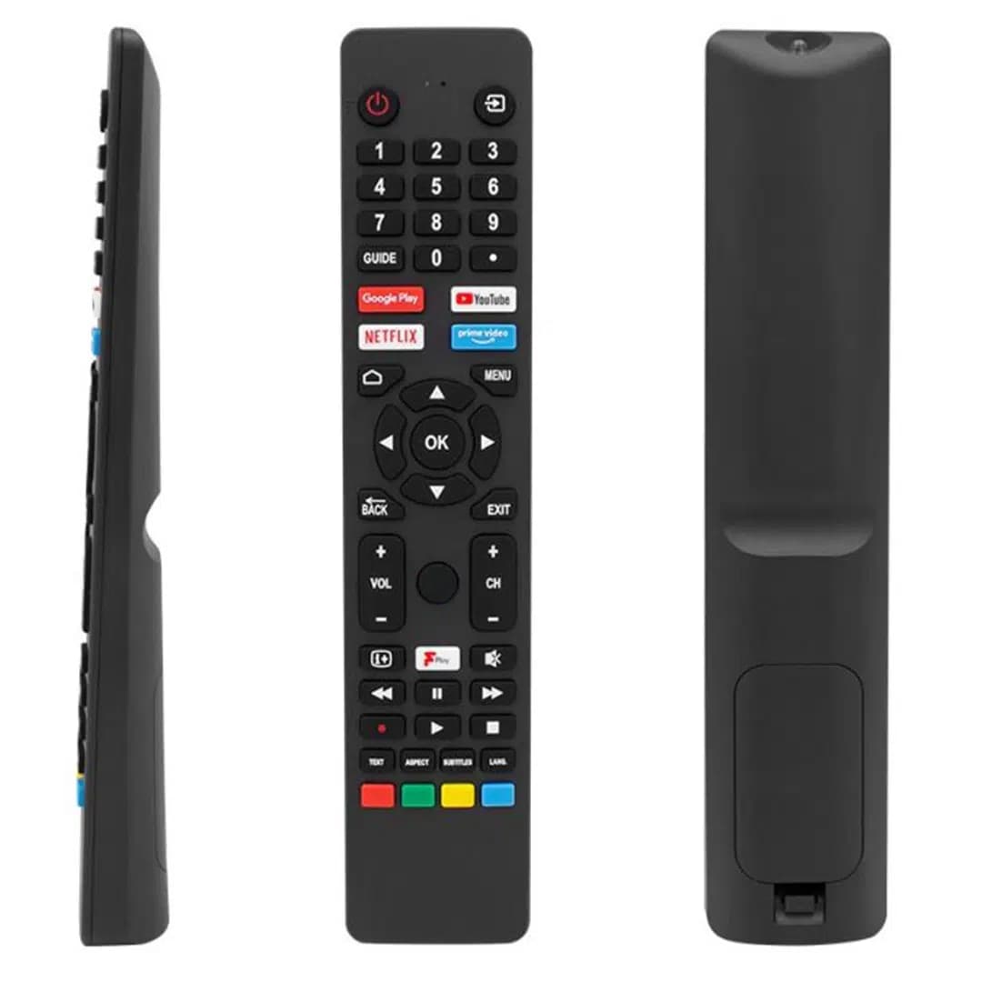 Jvc RM-C3250 Netflix-Prime Video-Google Play-Youtube Tuşlu Ses Komutsuz Lcd-Led Tv Kumandası - Seyyar Elektronik