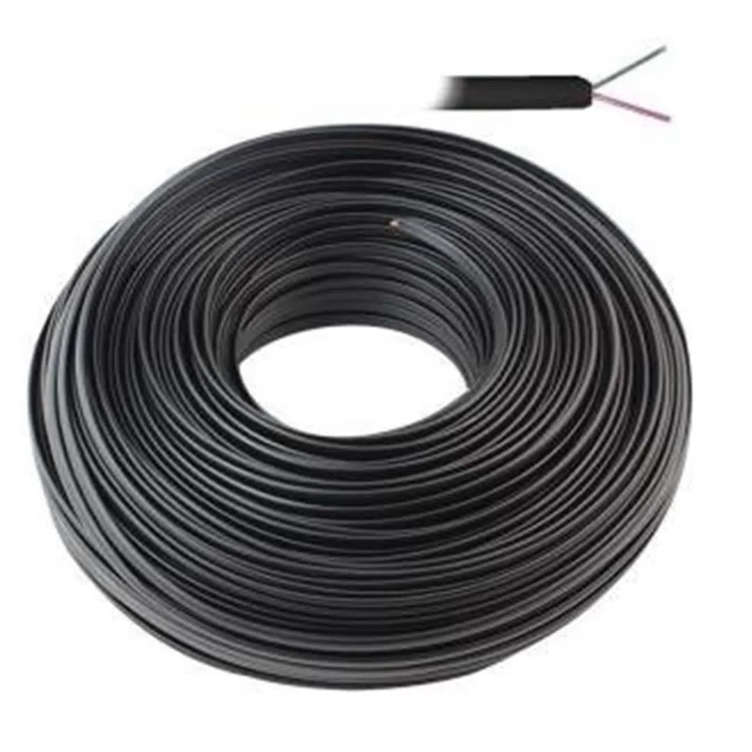 Lan LN-TEL33 Siyah 2'li Flat Köken 100 Metre Telefon Kablosu - Seyyar Elektronik