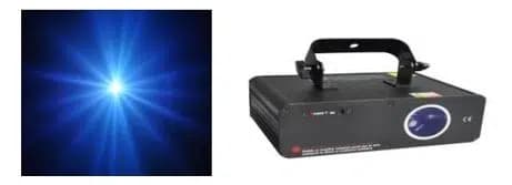 Layu S600B 600-700mW Profesyonel Mavi Beam Efekt Lazeri - Seyyar Elektronik