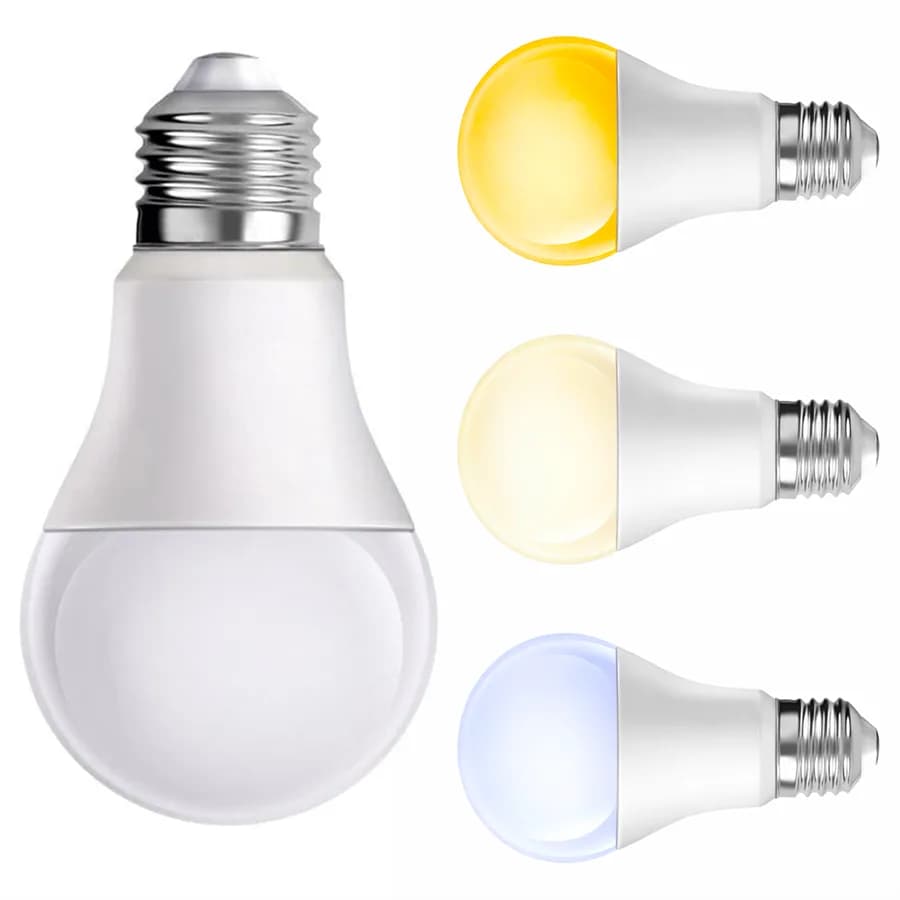 LEDX AL-ALL9C3 9 Watt 810 Lümen E27 Duy 3 Renk Seçenekli Akıllı Işık Ampulü - Seyyar Elektronik