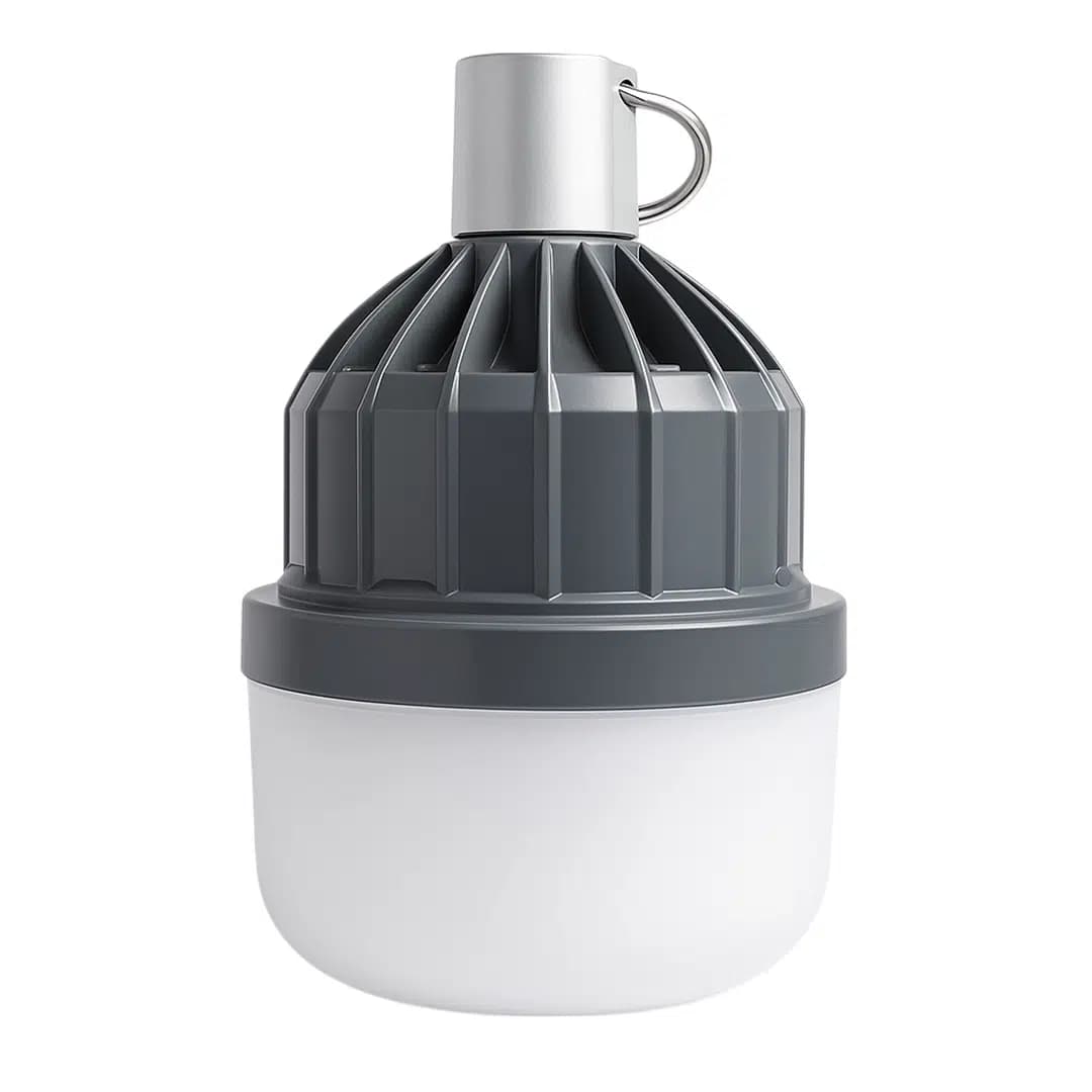 Ledx LN-616 80 Watt TYPE-C Şarjlı Taşınabilir Asma Kancalı Kamp Çadır Lambası 6500K 1200mAh 3 Modlu ABS Malzeme - Seyyar Elektronik