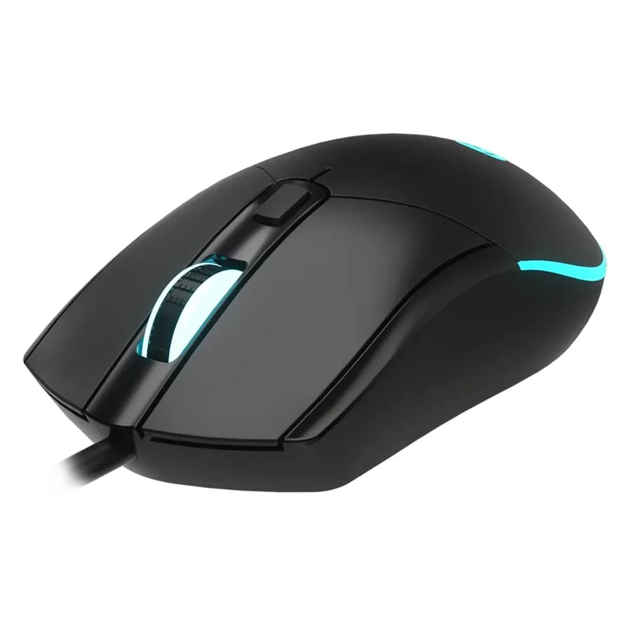 Lenovo Lecoo MS120 2400 DPI RGB Aydınlatmalı Kablolu Gaming Mouse - Seyyar Elektronik