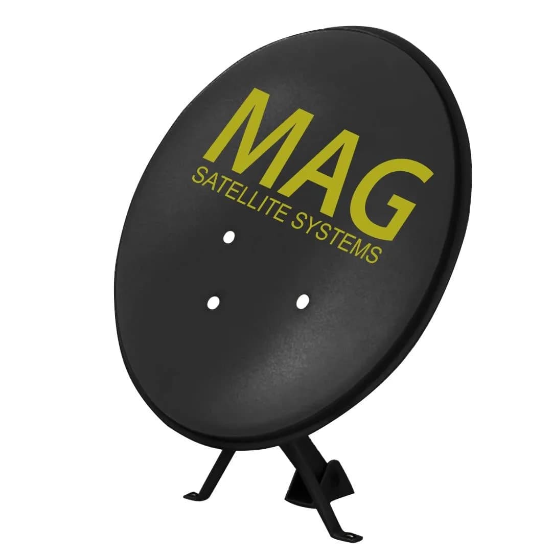 MAG 70 CM Ofset Siyah Çanak Anten (Küçük Mount) (10Lu Paket) - Seyyar Elektronik