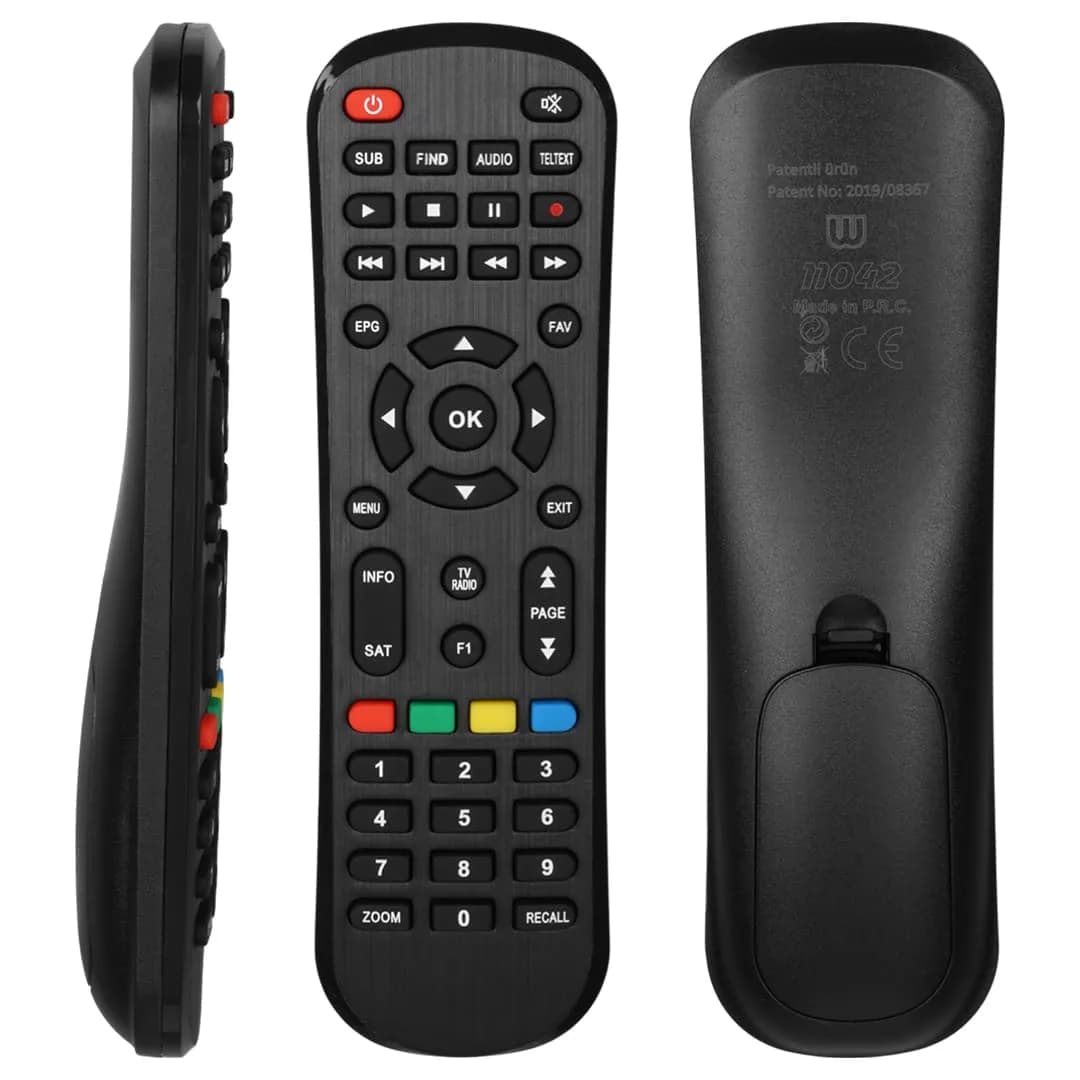 Magbox Uranüs / Rose 8030 HD / Digipol DP88 / Riosat RHD-900 / Mastertech MR-800 HD Uydu Kumandası - Seyyar Elektronik