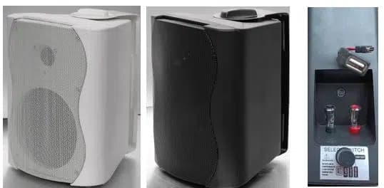 MagicVoice F-LHY4S 4" (10 CM) Hat Trafolu Duvar Tipi Sütun Hoparlör (10W RMS / 150W Peak - MP3 USB Uyumlu) - Siyah - Seyyar Elektronik