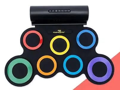 Magicvoice G3002R 7 Ped Gökkuşağı Renkli Elektronik Roll Up Davul Kiti - Seyyar Elektronik