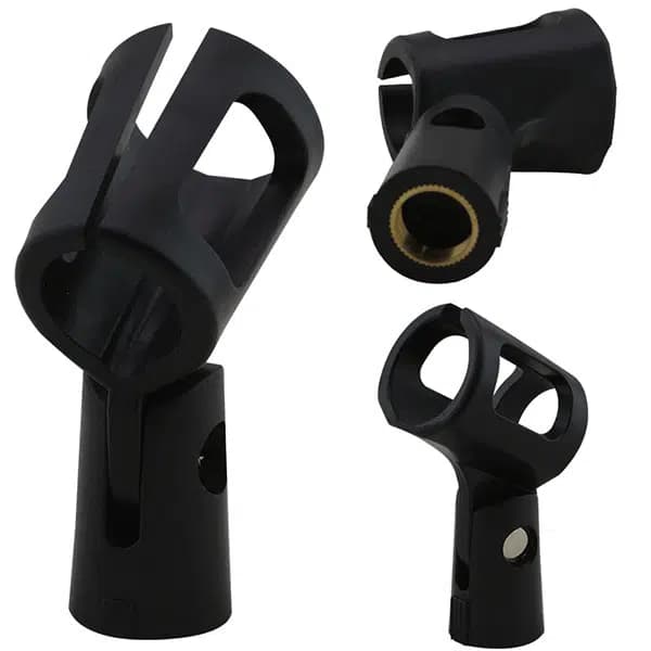 MagicVoice MV-002 Evrensel Tip Açısı Ayarlanabilir El Mikrofon Tutucu Klips (Sehpa Tutacağı) - Seyyar Elektronik