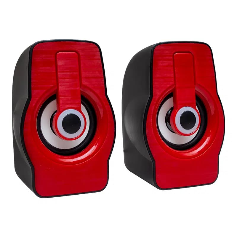 MagicVoice MV-4941 USB Hoparlör Rgb Işıklı Siyah/Mavi-Siyah/Kırmızı (2*3 Watt - 4 Ohm) - Seyyar Elektronik