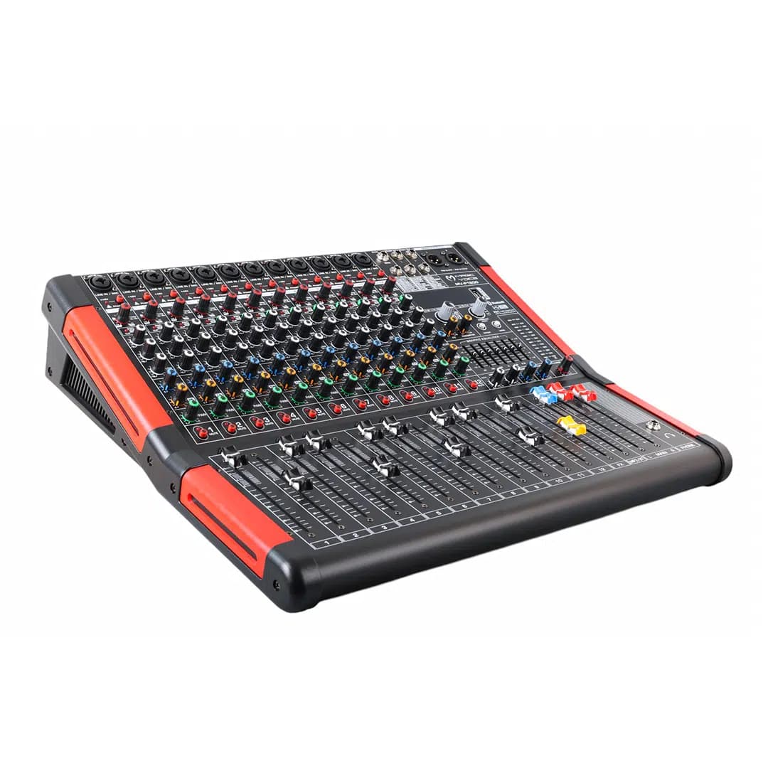 Magicvoice MV-P1200 12 Kanal USB/Bluetooth Destekli Deck Mixer - Seyyar Elektronik