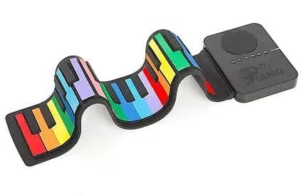 MagicVoice S3037C Renkli 37 Tuşlu Roll UP Silikon Piyano - Seyyar Elektronik