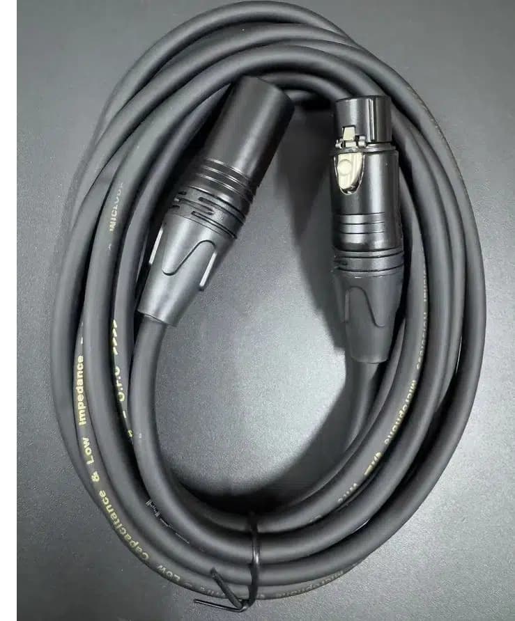 MagicVoice YN105 10 Metre Canon XLR Dişi - Canon XLR Erkek Stereo Plastik Jak Mikrofon Ses Kablosu - Seyyar Elektronik