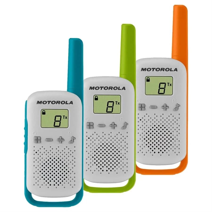 Motorola TLKR-T42 4 Km Kırmızı Pmr El Telsizi (2'li Paket) - Seyyar Elektronik