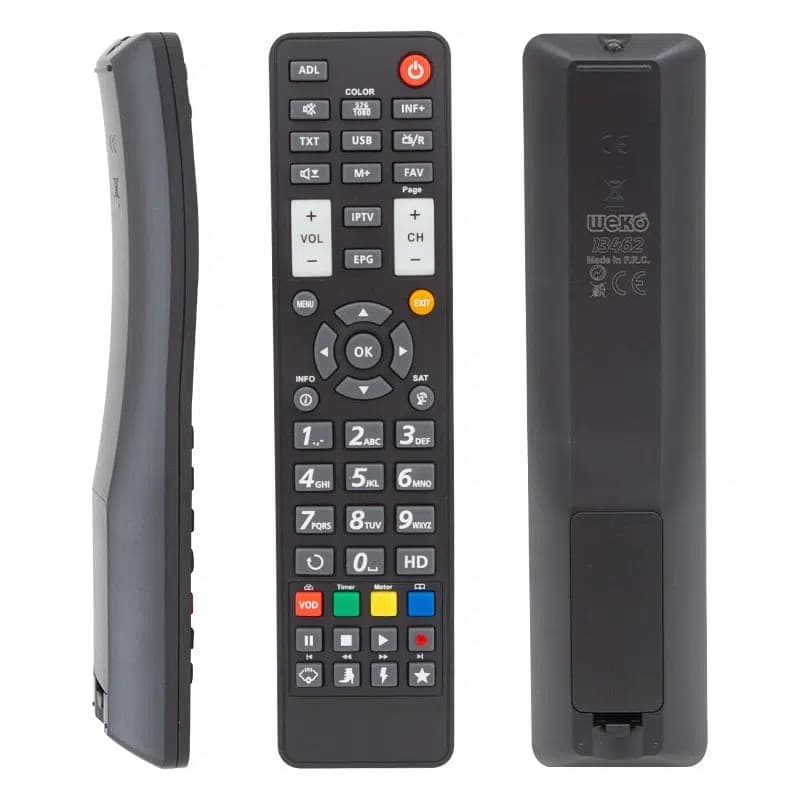 Next 2000 Yeni HD / Next Machina CX IP Tv Tuşlu Hd Uydu Alıcı Kumandası - Seyyar Elektronik