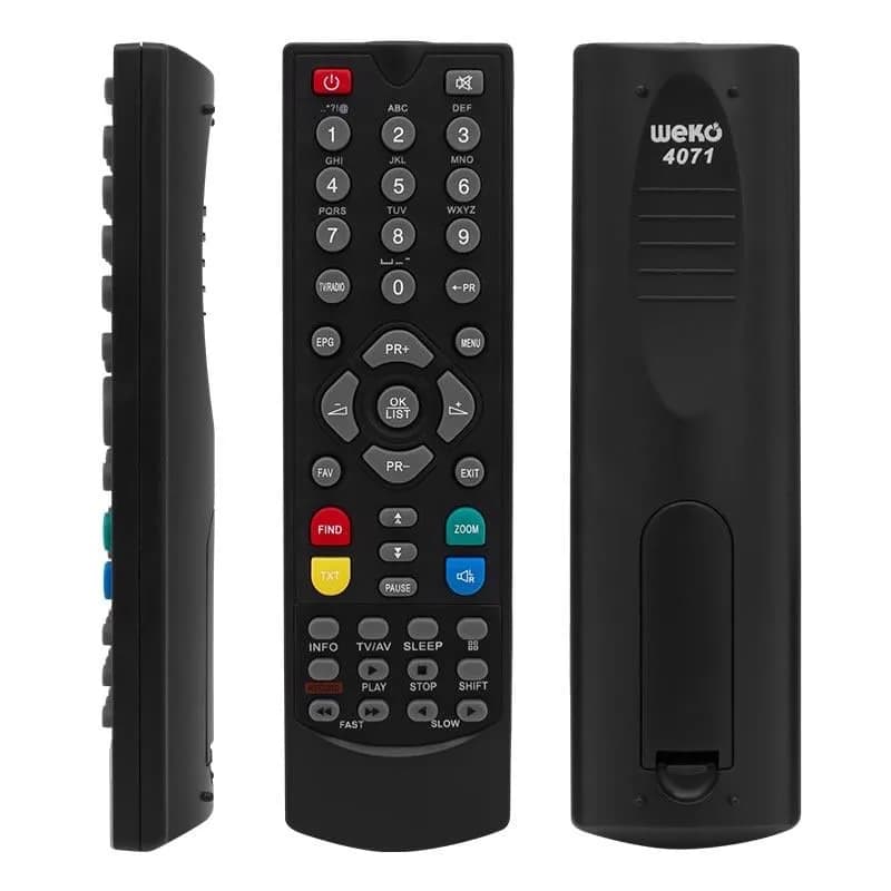 Nextstar 16900-18000-19000 Fta Usb Siyah Uydu Alıcı Kumandası - Seyyar Elektronik