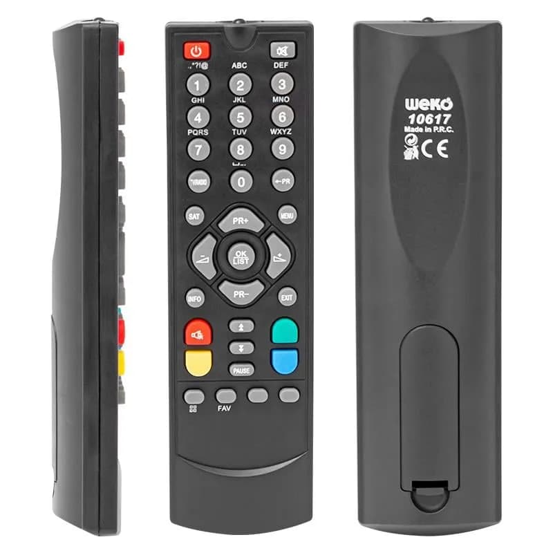 Nextstar 5000 Plus - Kanky SD / Mersat Easy - Active FTA / Jake Mini SD Uydu Alıcı Kumandası - Seyyar Elektronik