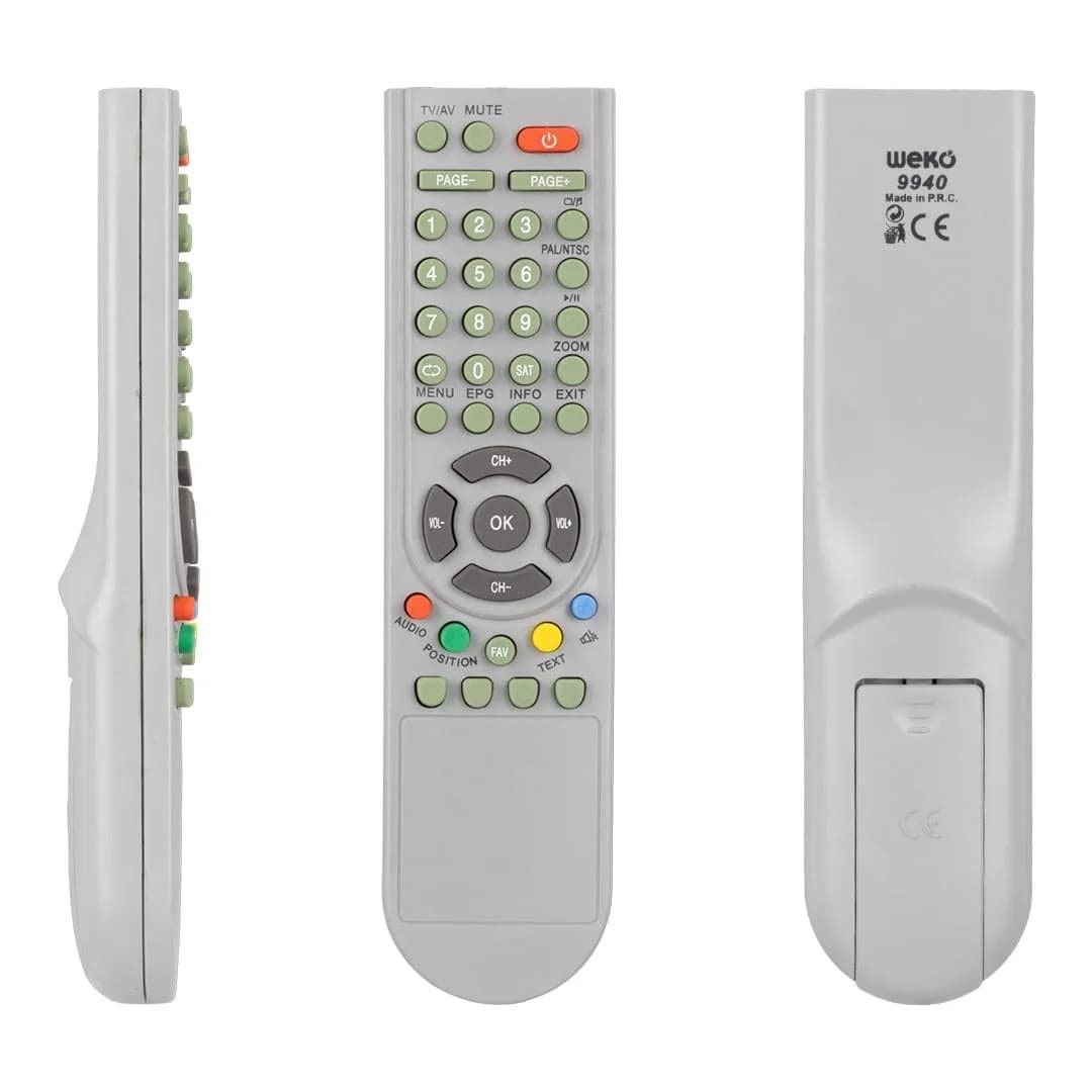 NextWave 6000-10000 / Nextstar 12500 - 10000XFTA Uydu Alıcı Kumandası 9940-1 - Seyyar Elektronik