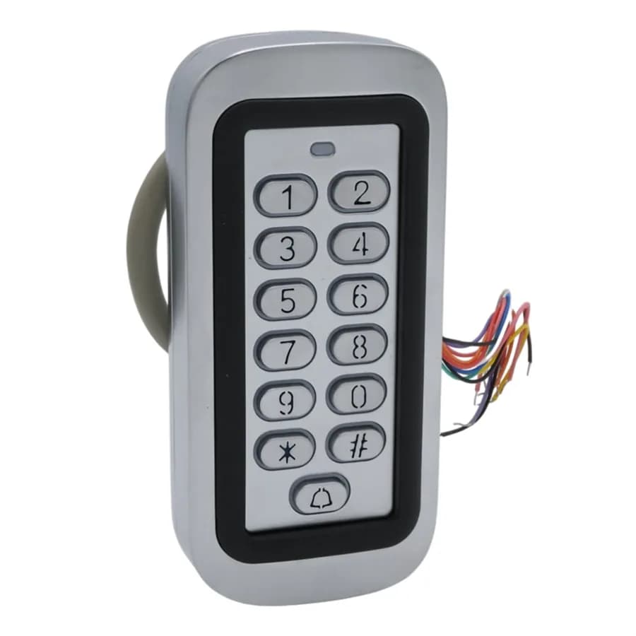 Novacom NC-MSWP25 IP68 Şifrematik RFID Kart ve Şifreli Kapı Kilidi Metal Kasa Suya Dayanıklı - Seyyar Elektronik