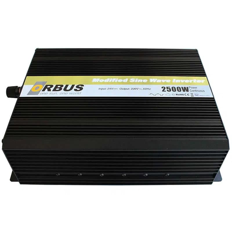 Orbus MS24-2500 24 Volt 2500 Watt Modified Sinus İnvertör - Seyyar Elektronik