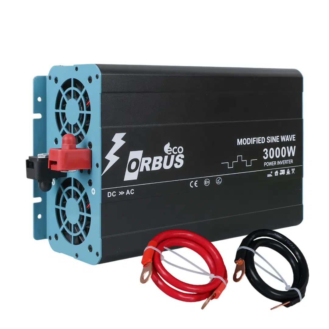 Orbus ORB3000M 12 Volt - 3000 Watt Eco Modified Sinus İnverter - Seyyar Elektronik