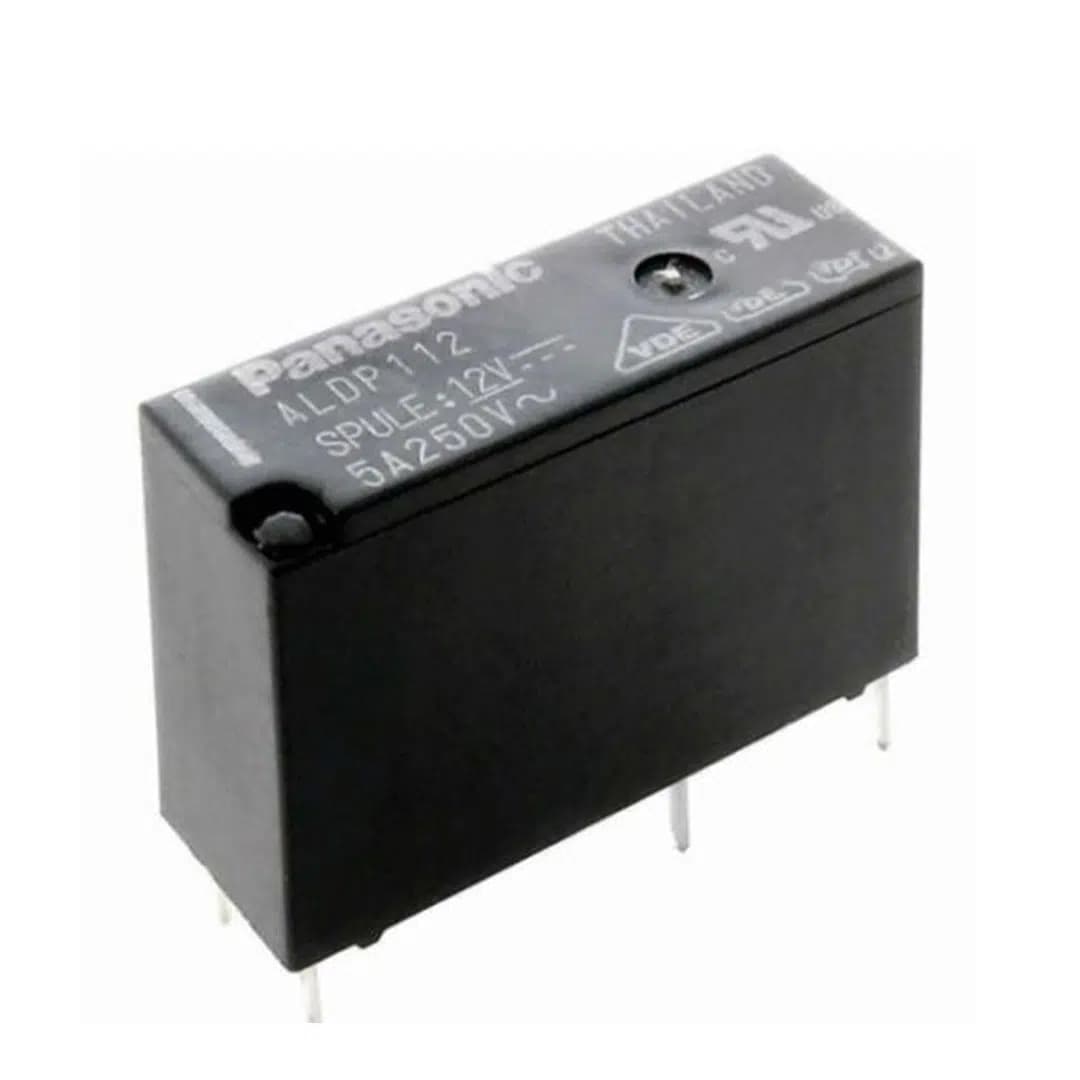 Panasonic ALDP112W 5A 12V 4 Pin Röle (Kombi Kartı İçin Rolesi) - Seyyar Elektronik
