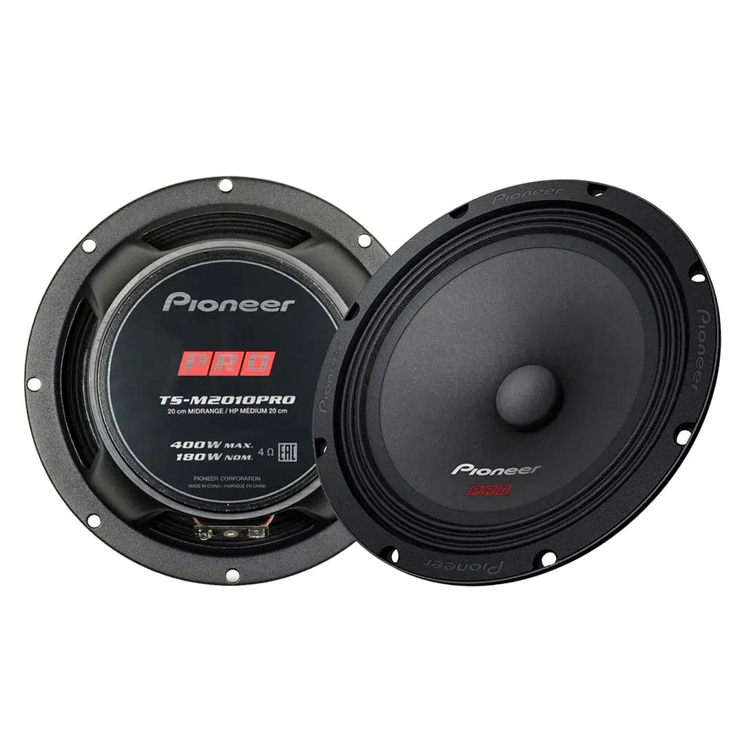 Pioneer TS-M2010PRO 400 Watt 20cm Midrange Oto Hoparlör (2li Paket) - Seyyar Elektronik
