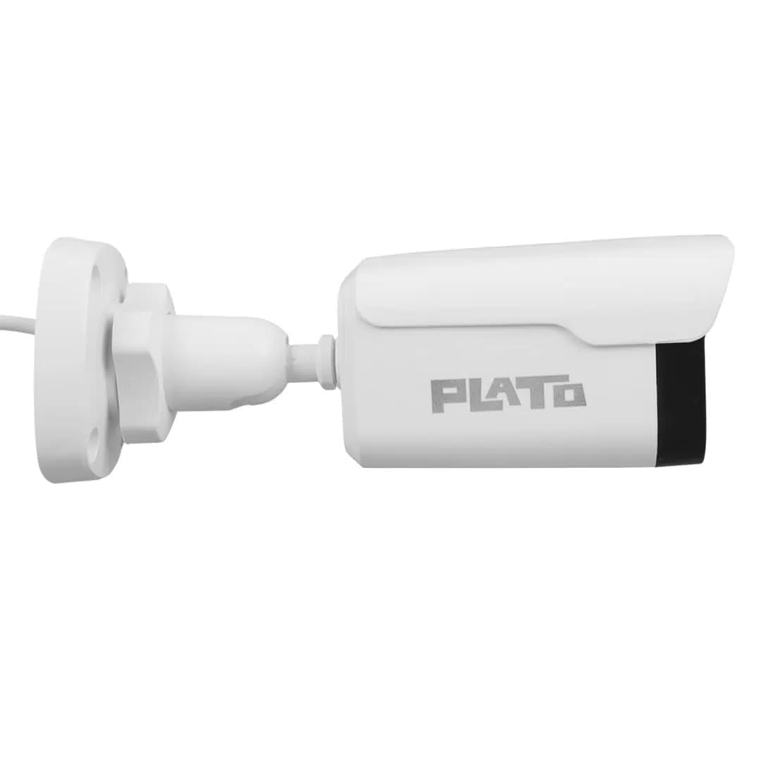 Plato PL-37707 AHD Bullet Güvenlik Kamera 2MP 3 Warm Led Sesli 3.6MM Renkli Gece Görüş (Mikrofonlu) - Seyyar Elektronik