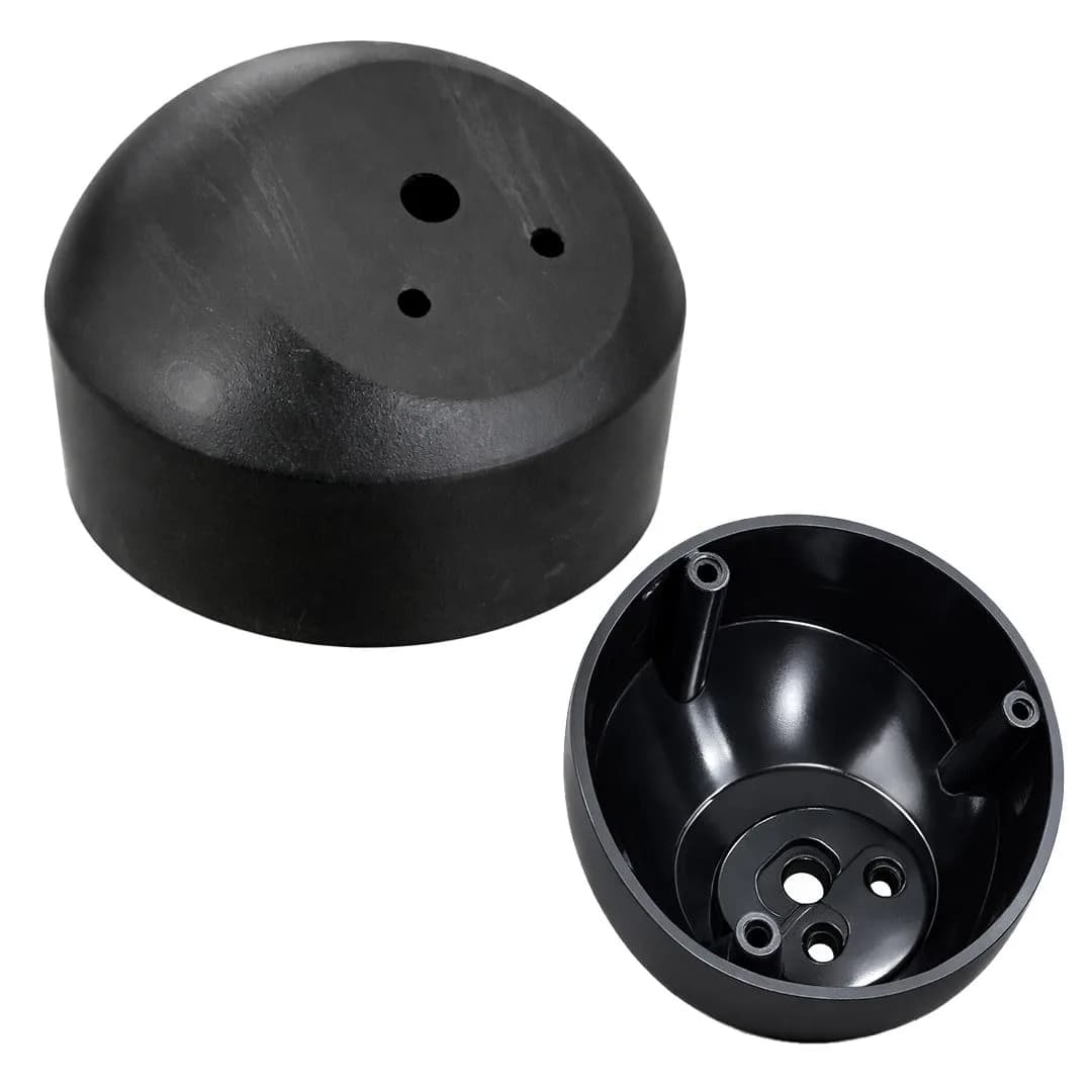 Poke PK-5059 10 CM Siyah Dome Tweeter Kabini Yüzey Montaj Podu - Seyyar Elektronik