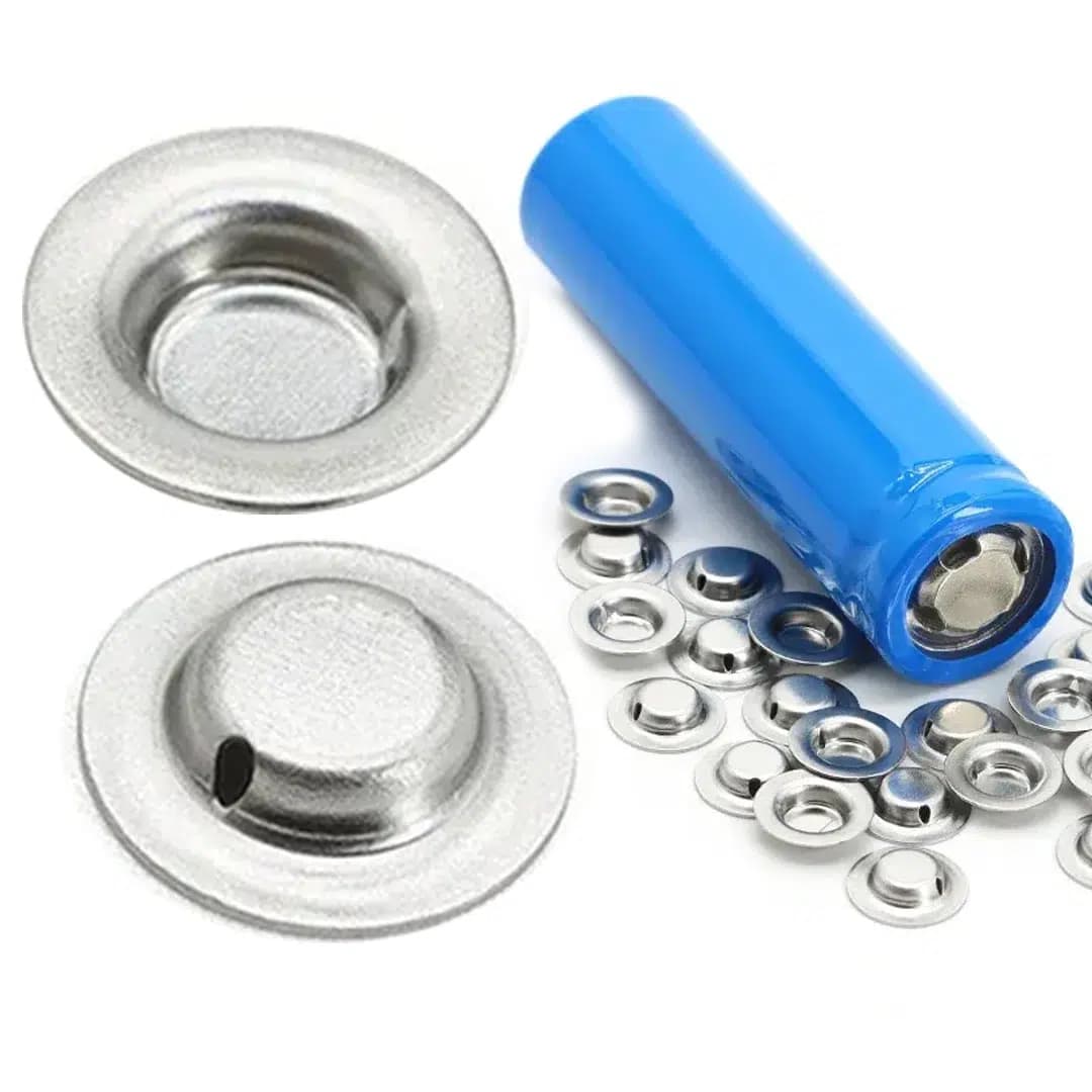 PowerMaster 18650 Lityum Pil Pozitif Kutup Ucu 9.5x6.0x2.0x0.3mm (50'li Paket) - Seyyar Elektronik