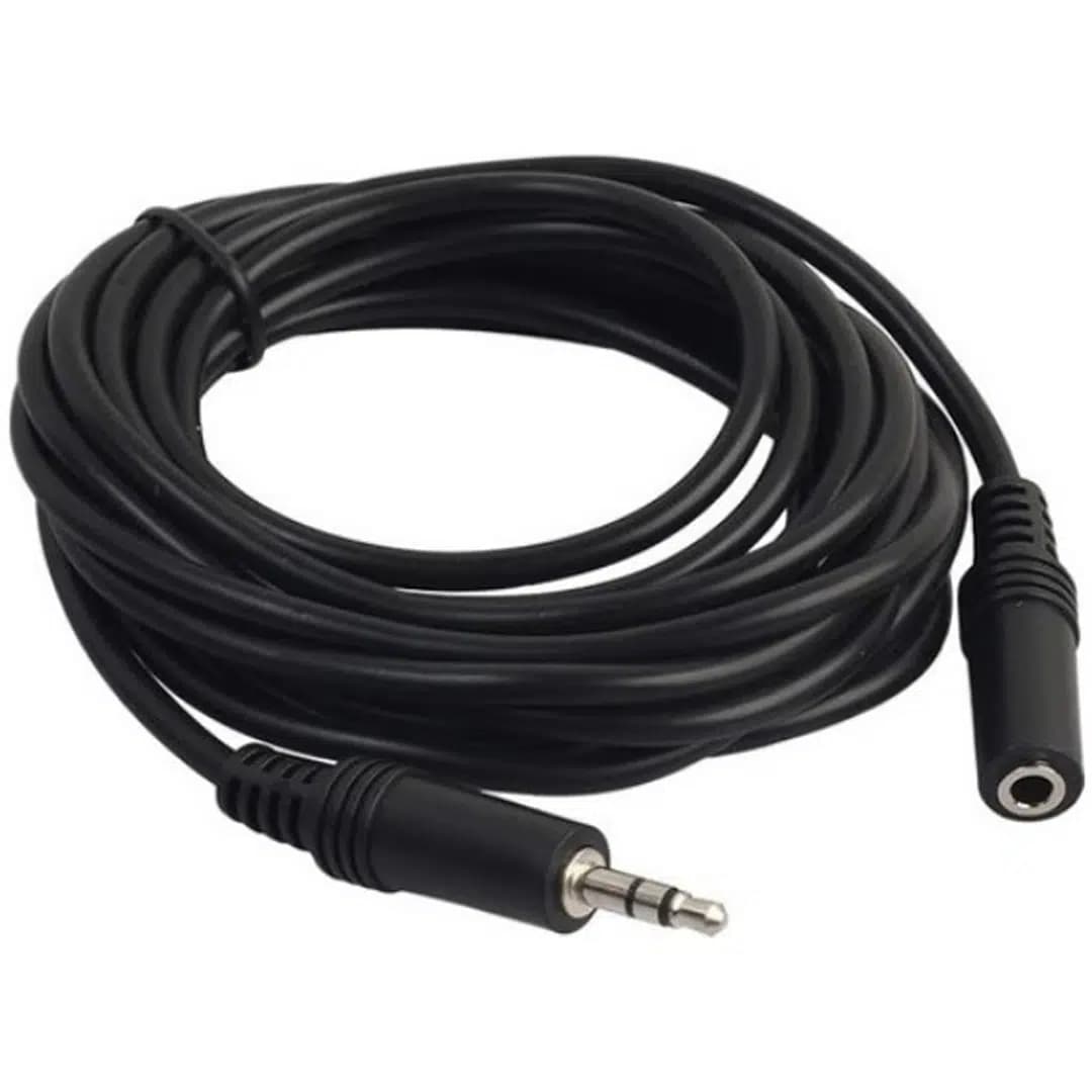 Powermaster 3.5 Mm Stereo Erkek/Dişi 5 Metre Aux Çevirici Uzatma Kablo PM-5758 - Seyyar Elektronik