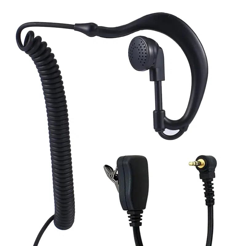 Powermaster Aselsan JD-EHM50 Ear Hook /Aselsan Cobra / MT-655C / MT-690 / PM-865 / PM-66 Arkalıklı Telsiz Kulaklık - Seyyar Elektronik
