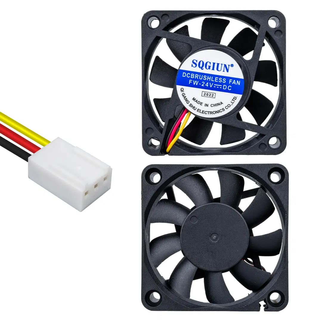 PowerMaster IC-216A Fırçasız DC Fan 60X60X15mm 24 Volt 3 Pin (Seri 1) - Seyyar Elektronik