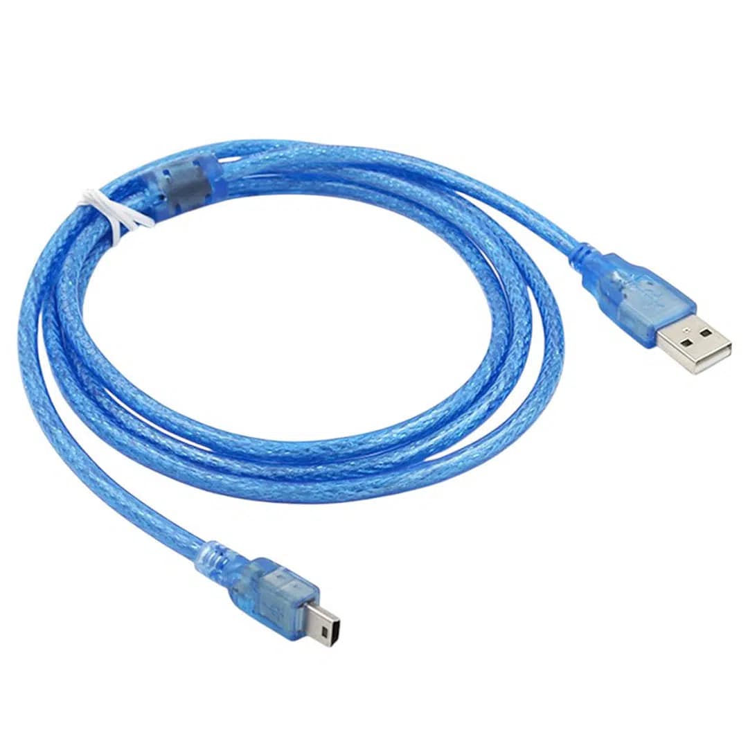 Powermaster iPod Şarj Aleti Kablosu 5 Pin Geniş 1.5 Metre Şeffaf - Seyyar Elektronik