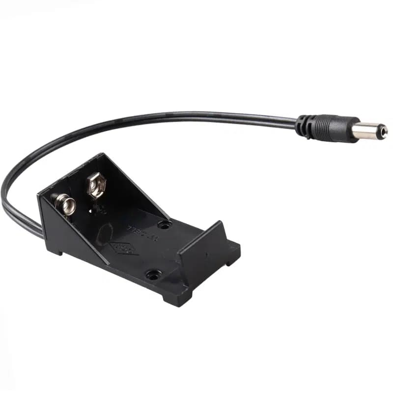Powermaster Jack’lı 9 Volt İçin 2.1 Mm Pil Yuvası (IC-232B) - Seyyar Elektronik
