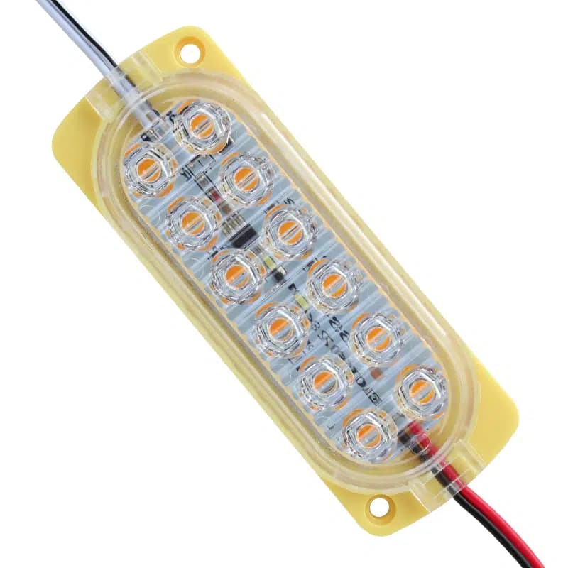 Powermaster Parlak Yanıp Sönen Sarı 24 Volt 1.2 Watt 2835 Modül Led - Seyyar Elektronik