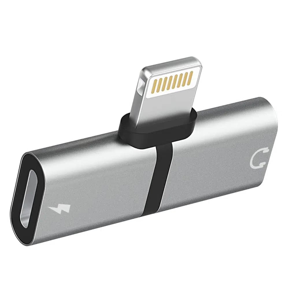 Powermaster PM-18316 iPhone Lightning Şarj Kulaklık Çevirici Adaptör Jack - Seyyar Elektronik