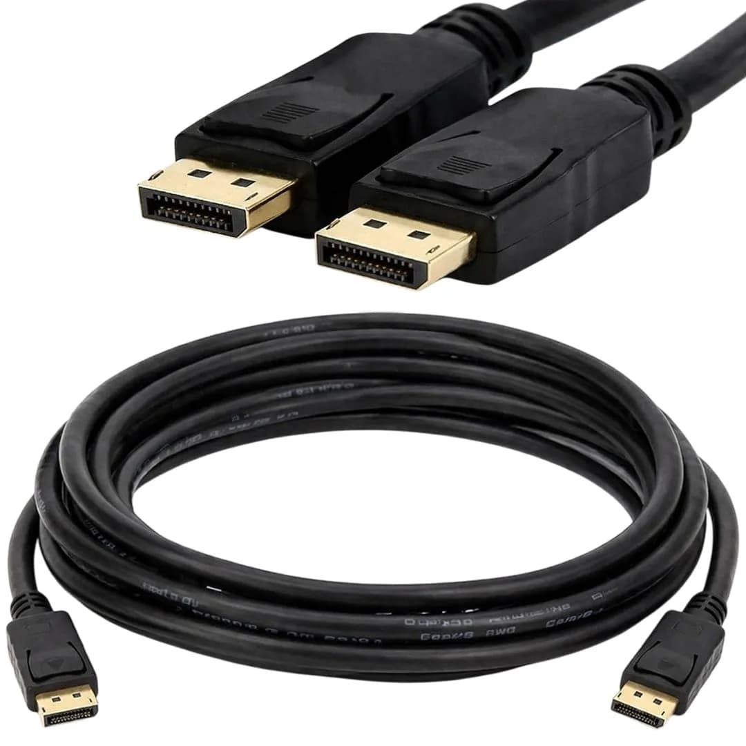 Powermaster PM-18627 Display Port DP To DP Erkek/Erkek 3 Metre Kablo - Seyyar Elektronik