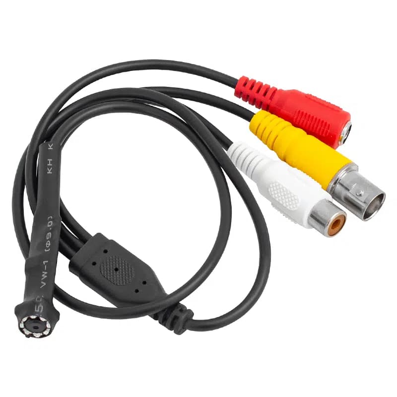 PowerMaster PM-19307 2mp 3.7mm 1080p 2000 TVL Analog CVBS Yuvarlak Mini Tip Mikrofonlu Kamera - Seyyar Elektronik