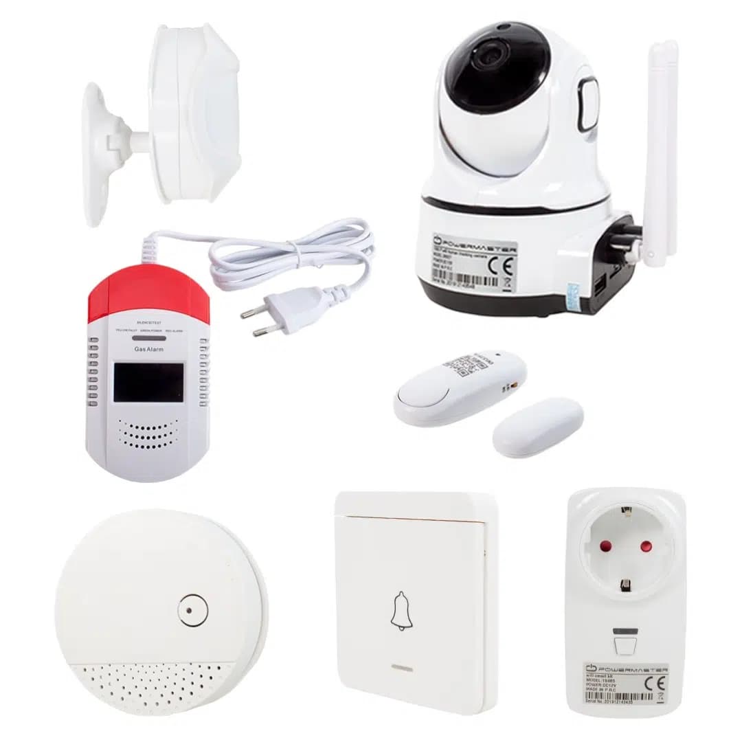 Powermaster PM-19465 Wifi Kameralı Smart Home Akıllı Ev Otomasyon Güvenlik Sistemi - Seyyar Elektronik