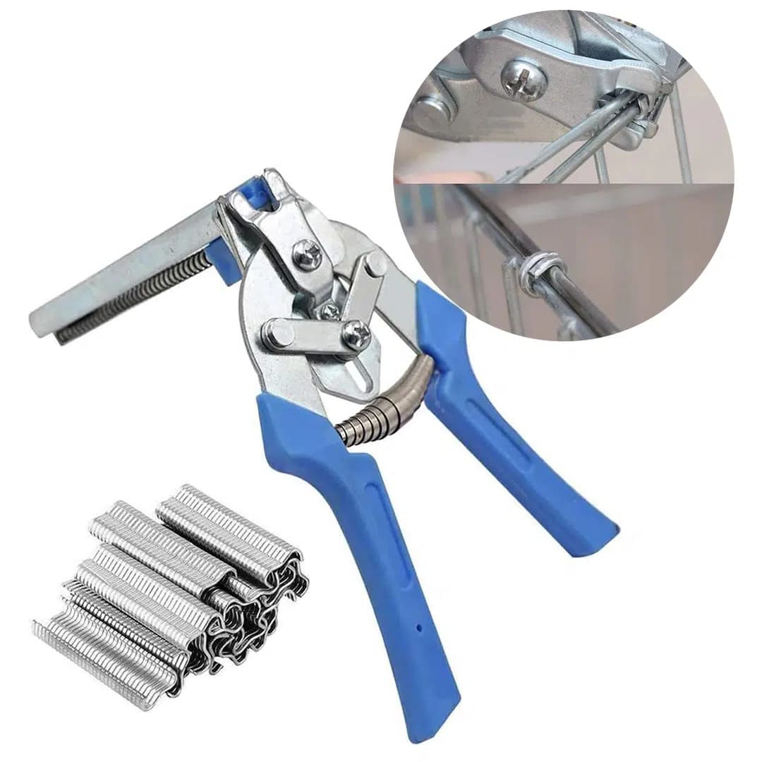 PowerMaster PM-20535 Bükümlü Halka Pense Klipler Tel Çit Sıkma Aleti - Seyyar Elektronik