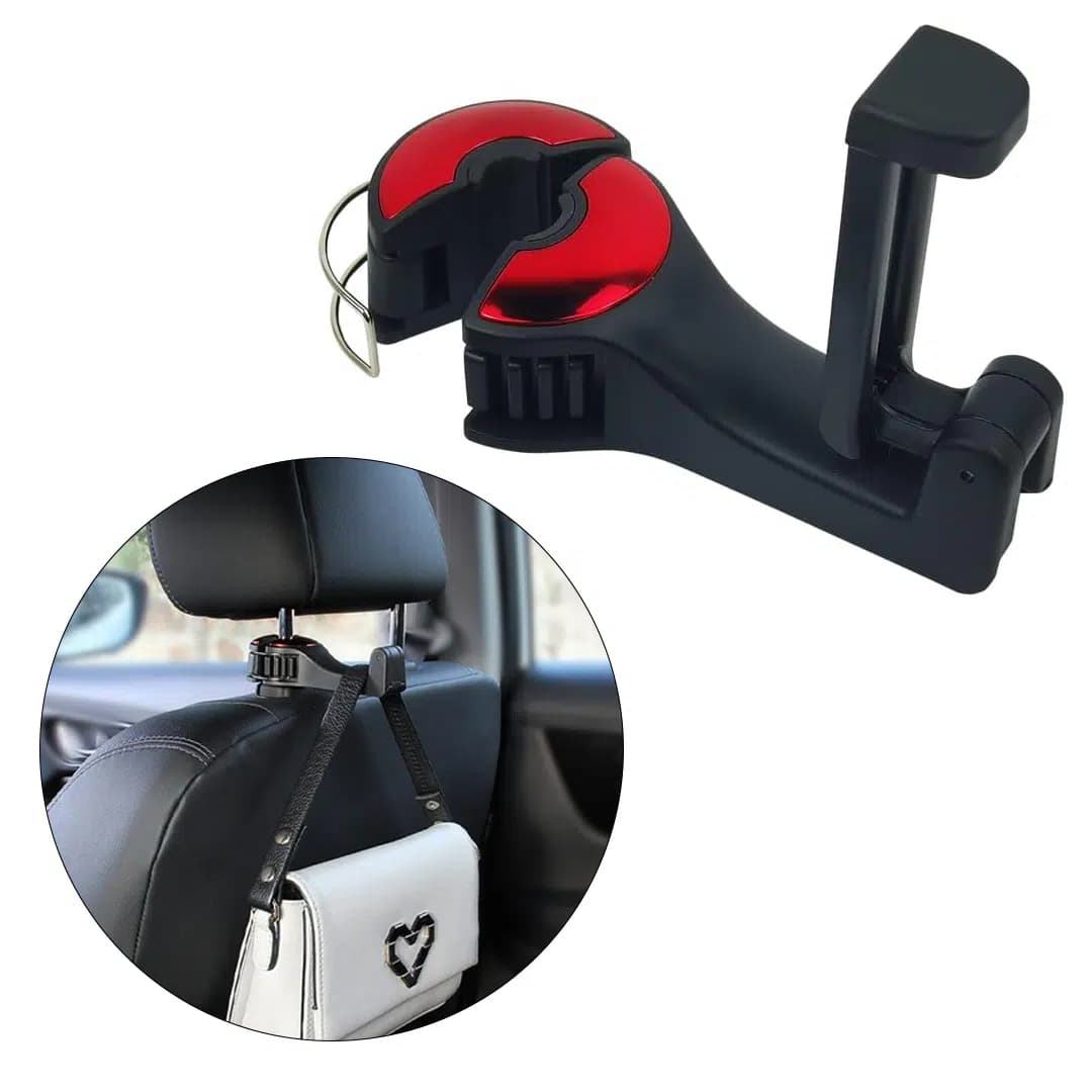 PowerMaster PM-20941 Araç Koltuk Arkası Kanca Askılık- Telefon Tutucu (Teleskopik) - Seyyar Elektronik