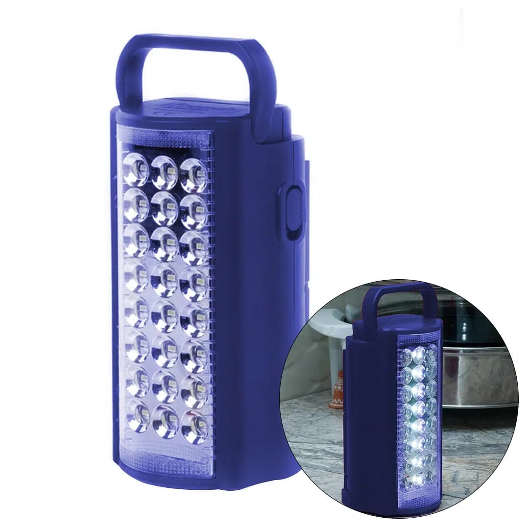 PowerMaster PM-21980 24 Ledli Şarjlı Işıldak (6V4A Akülü - Powerbank Özellikli) - Seyyar Elektronik