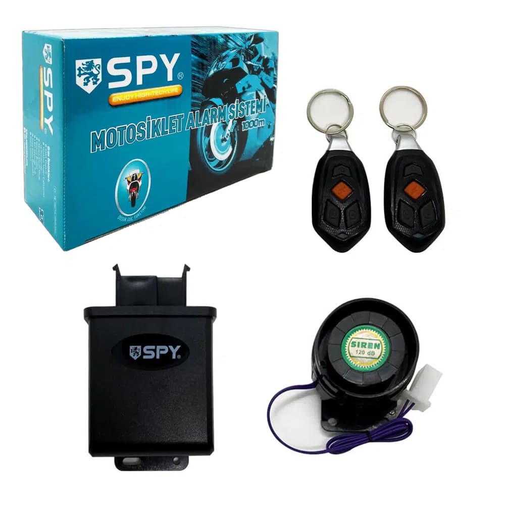 Powermaster PM-22738 Yüksek Sesli Motosiklet Güvenlik Alarm Sistemi - Seyyar Elektronik