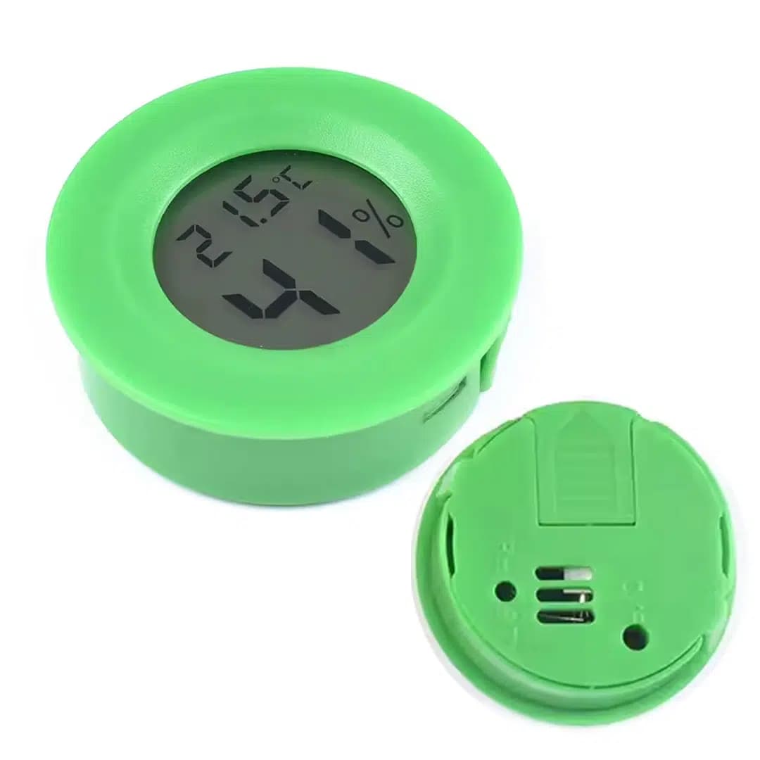 Powermaster PM-24303 Yuvarlak Dijital Mini Nem Ölçer Termometre - Higrometre - Seyyar Elektronik