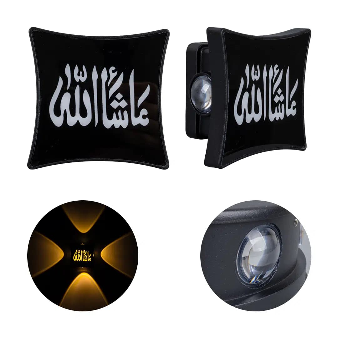 PowerMaster PM-24448 3000K Maşallah Dekoratif LED Duvar Aplik - Seyyar Elektronik