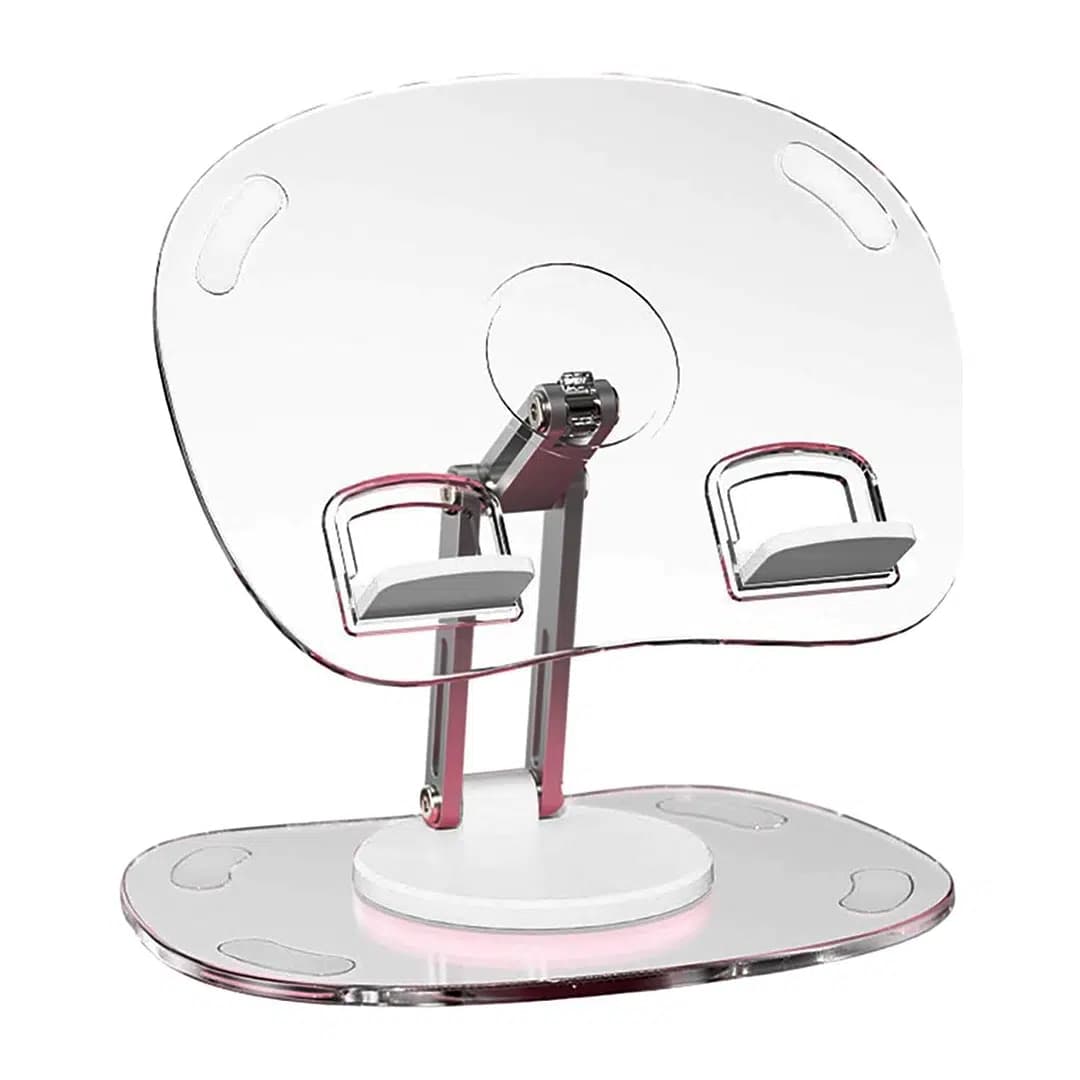 PowerMaster PM-24571 Q16 360 Derece Hareketli Şeffaf Ipad Tablet Ve Telefon Tutucu Stand - Seyyar Elektronik