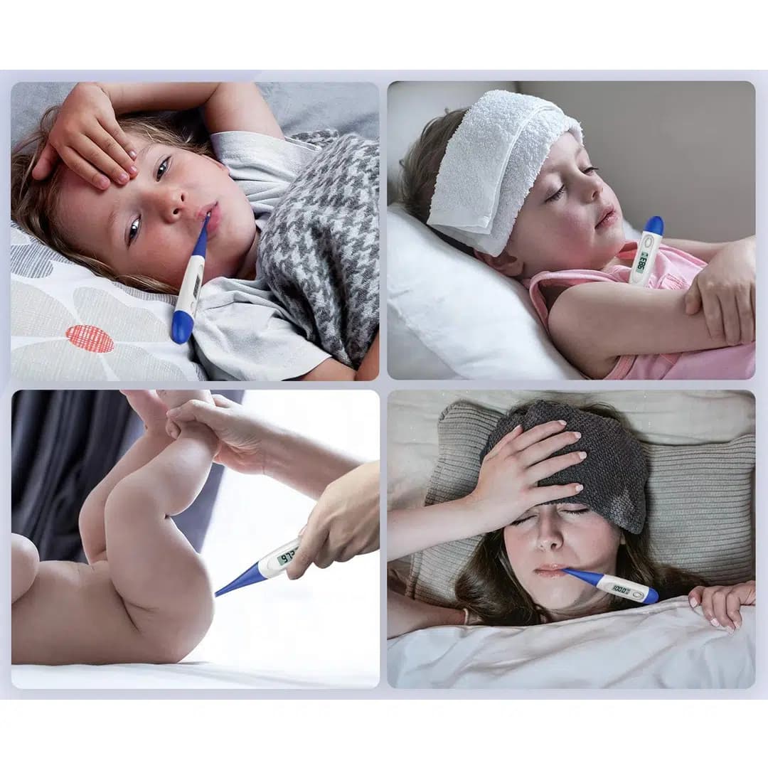 Powermaster PM-24697 Çubuk Koltukaltı Dijital Ateş Ölçer Termometre - Seyyar Elektronik