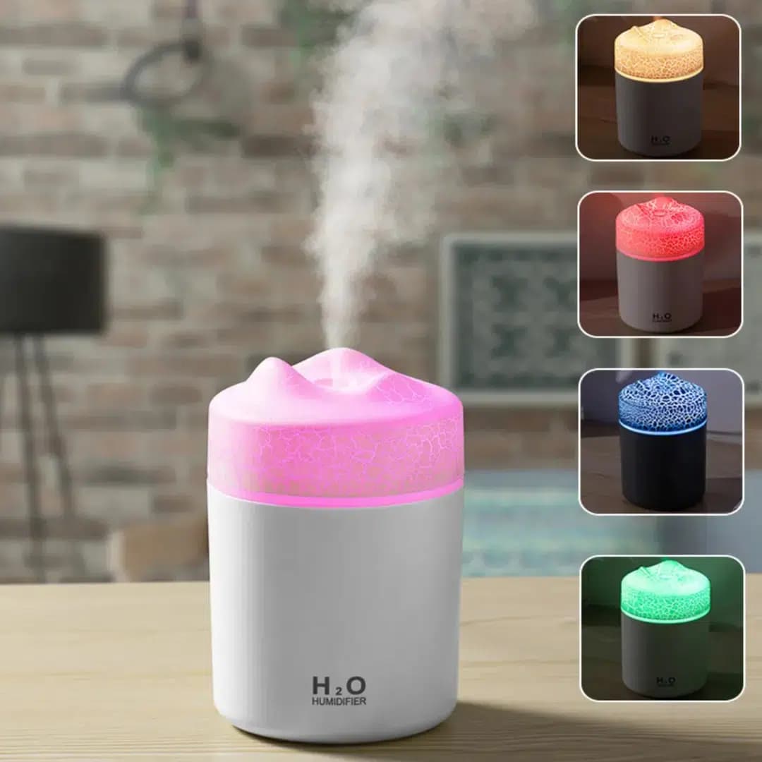 Powermaster PM-24762 H2O Usb Kablolu Renkli Hava Nemlendirici - Seyyar Elektronik