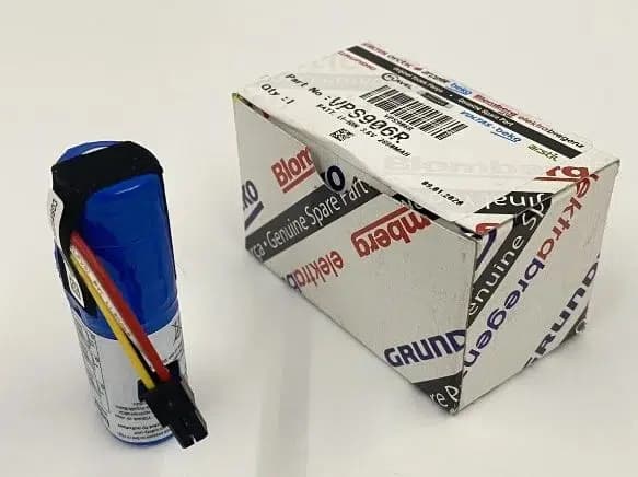 PowerMaster PM-24803 3.6V 2600mAh 4 Pin Soketli Beko Yazar Kasa Pos Cihazı Pili 18650 Lityum Batarya (VPS906R) - Seyyar Elektronik