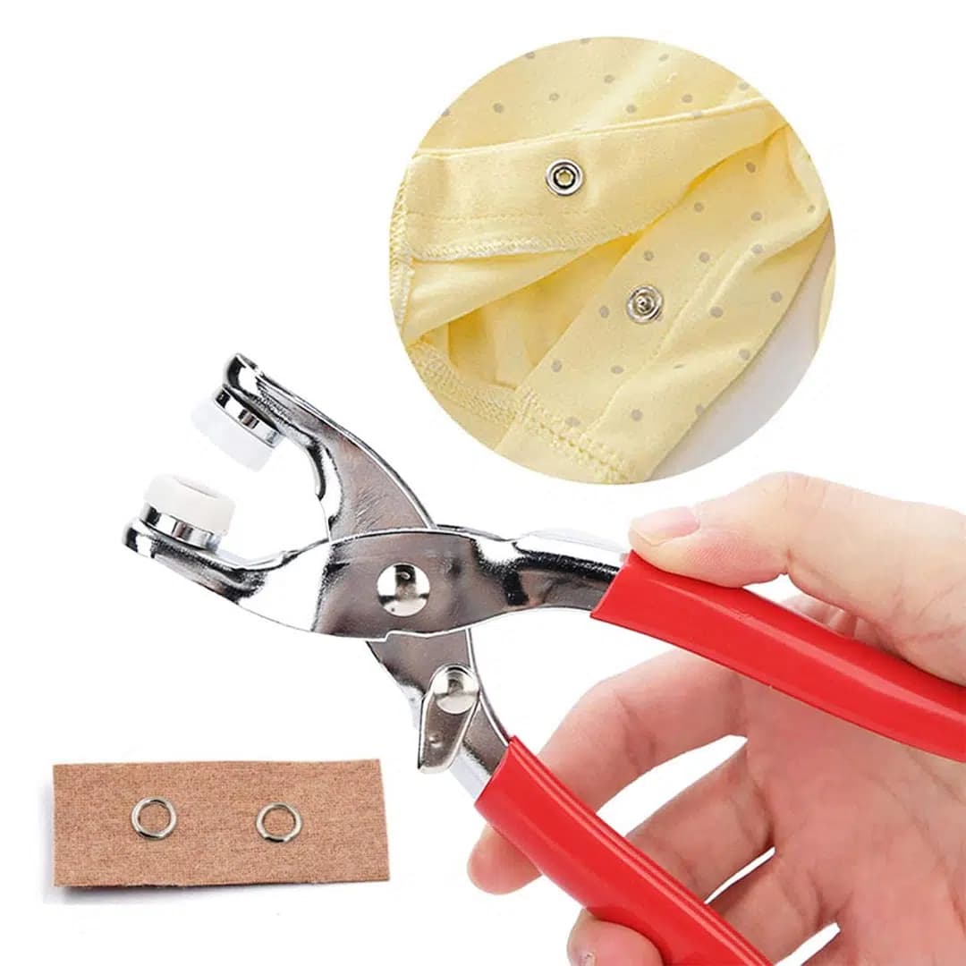 PowerMaster PM-24921 Çıtçıt ve Metal Düğme Montaj Pensesi - Seyyar Elektronik